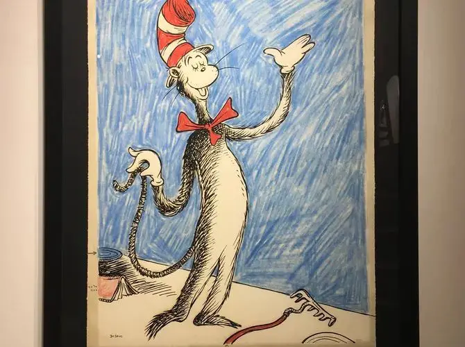 cat in the hat illustrations