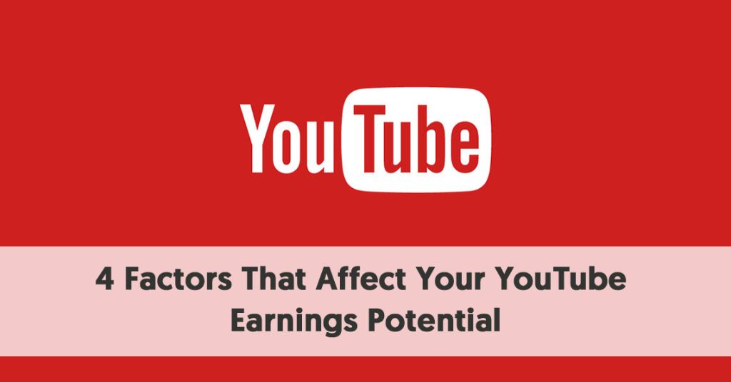 factors like views and watch time impact potential ad revenue