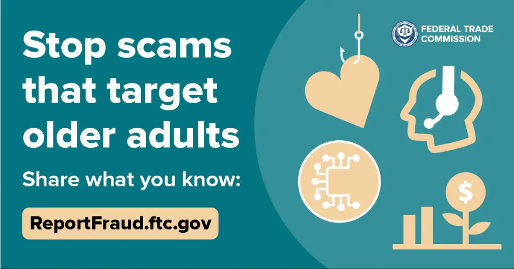 person reporting a scam online to the federal trade commission website