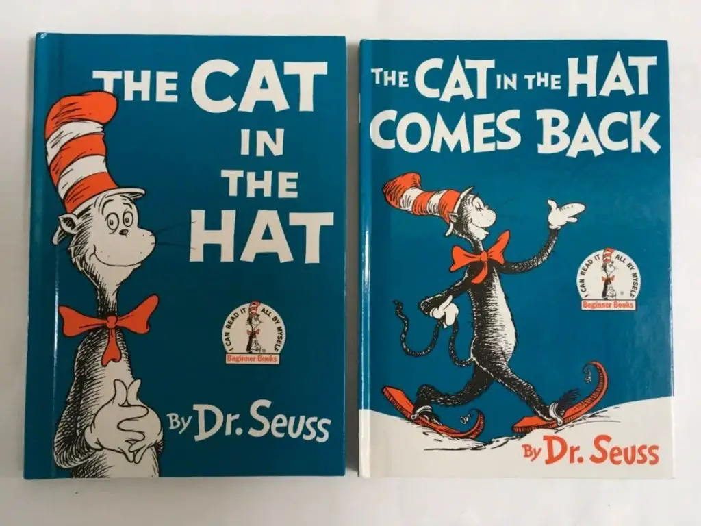 the cat in the hat book cover.